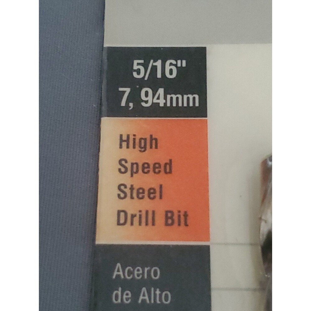 New Triumph Twist Drill 5/16” #011620 Sealed NOS USA Made High Speed Bit - Picture 5 of 13